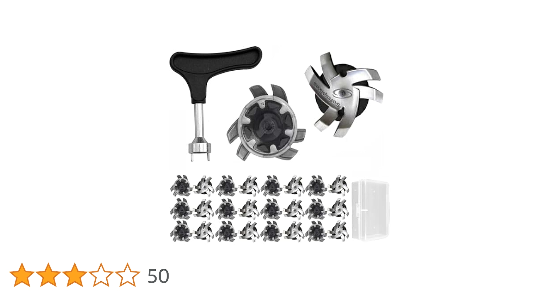 Amazon | QuickYen フットジョイ スパイク鋲 交換 24個セット
